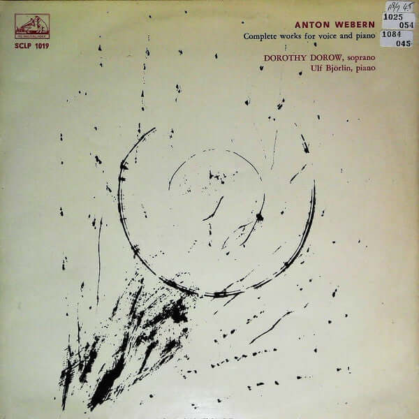 Dorothy Dorow / Ulf Björlin - Anton Webern / Claude Debussy : Webern: Complete Works For Voice And Piano / Debussy: Proses Lyriques (LP, Album)