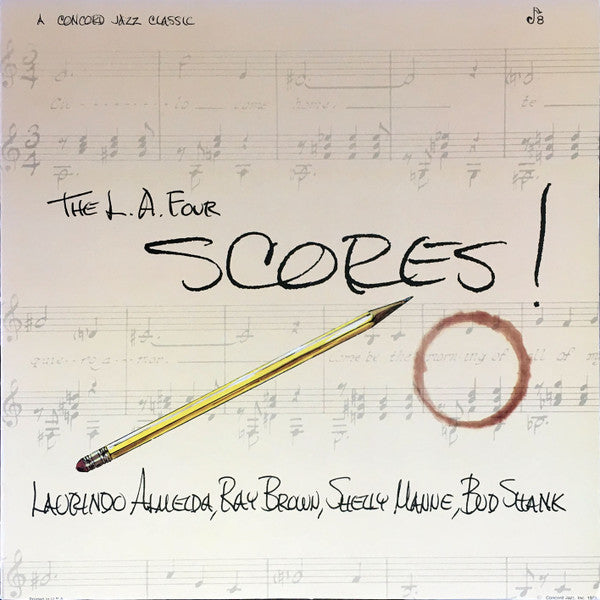 LA4 : The L.A. Four Scores! (LP, Album)