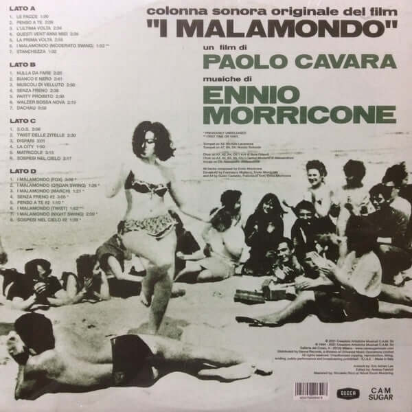 Ennio Morricone ~ I Malamondo (Vinyl) - Djungel & Jazz