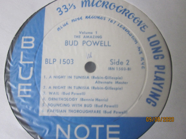 Bud Powell : The Amazing Bud Powell (Volume 1)  (LP, Album, Mono, RE)