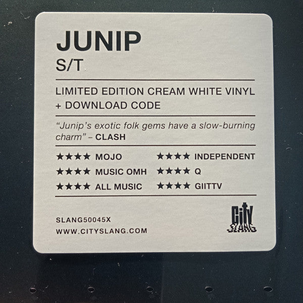 Junip : Junip (LP, Album, Ltd, RE, Cre)
