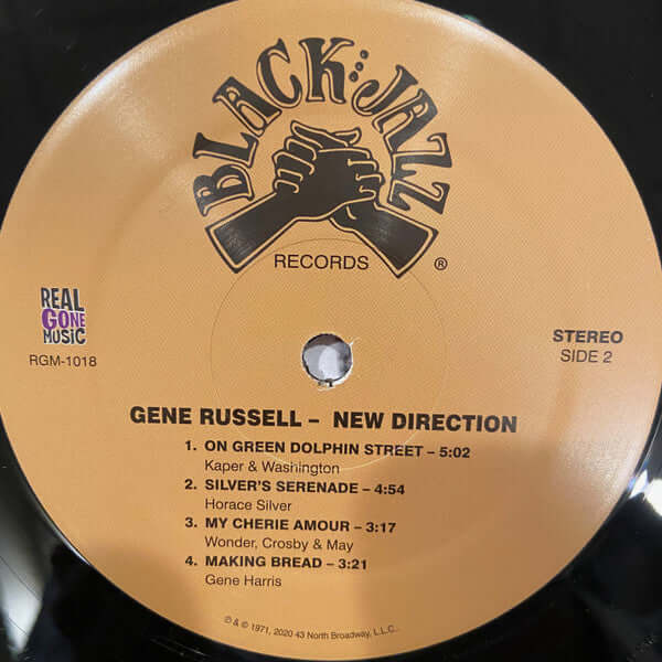 Gene Russell : New Direction (LP, Album, RE, RM)