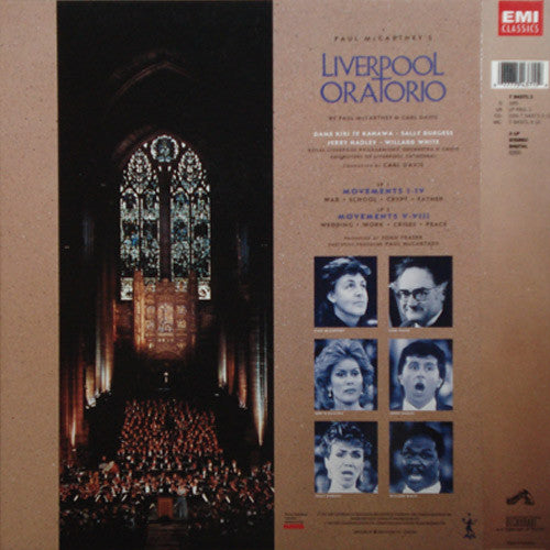 Paul McCartney & Carl Davis (5) : (Paul McCartney's) Liverpool Oratorio (2xLP + Box)