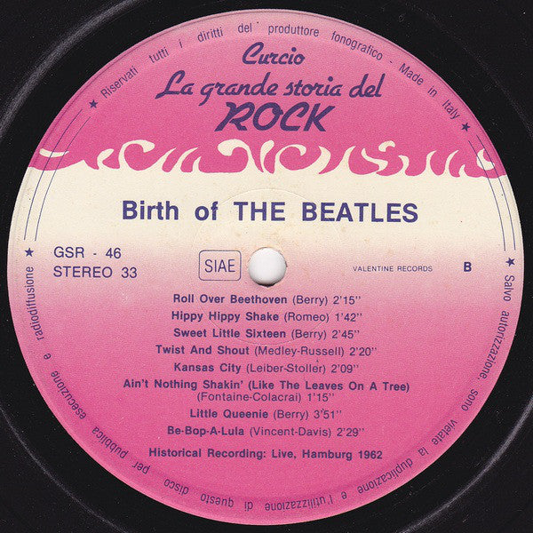The Beatles : Birth Of The Beatles  (LP, Comp, Val)