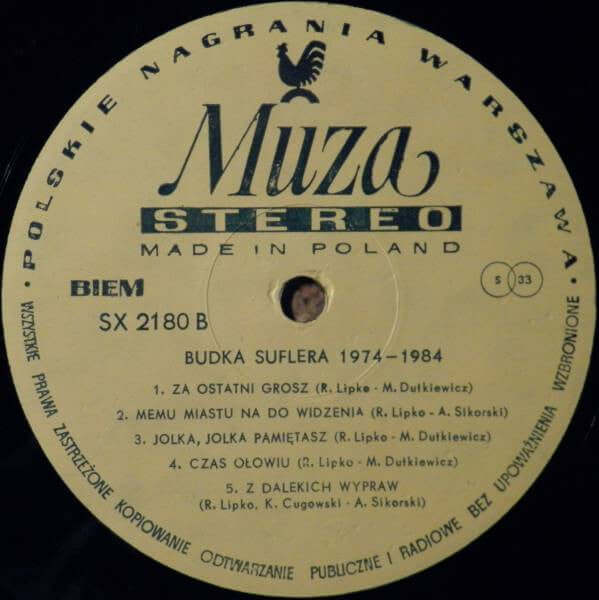 Budka Suflera : 1974 - 1984 (LP, Comp)