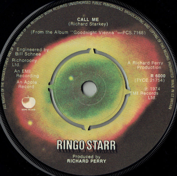 Ringo Starr : Only You (7", Single)
