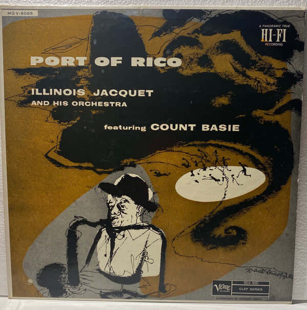 Illinois Jacquet And His Orchestra Featuring Count Basie : Port Of Rico (LP, Album, Mono)
