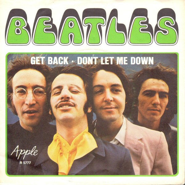 The Beatles : Get Back / Don't Let Me Down (7", Single)