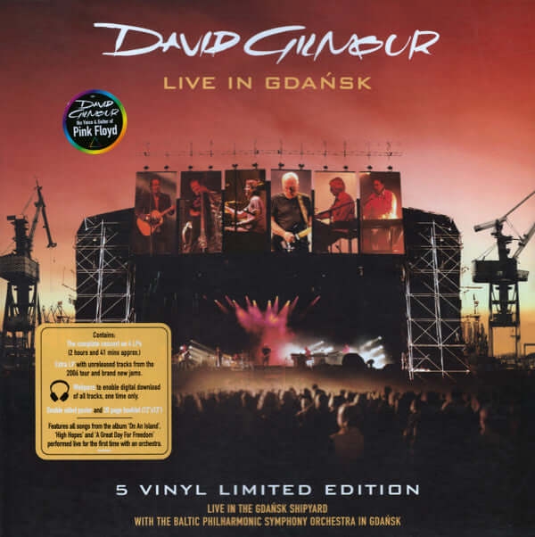 David Gilmour : Live In Gdańsk (5xLP, Album + Box, Ltd)