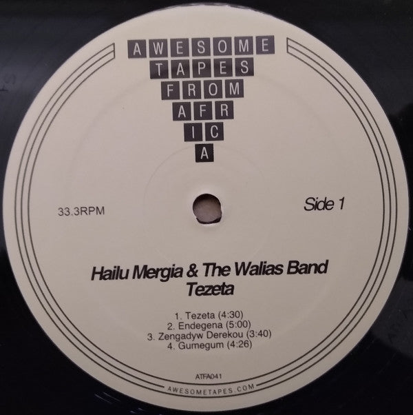 Hailu Mergia & The Walias Band* : Tezeta (LP, Album, RE)