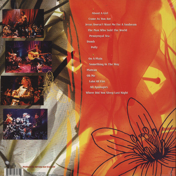 Nirvana : MTV Unplugged In New York (LP, Album, RE, RP, 180)