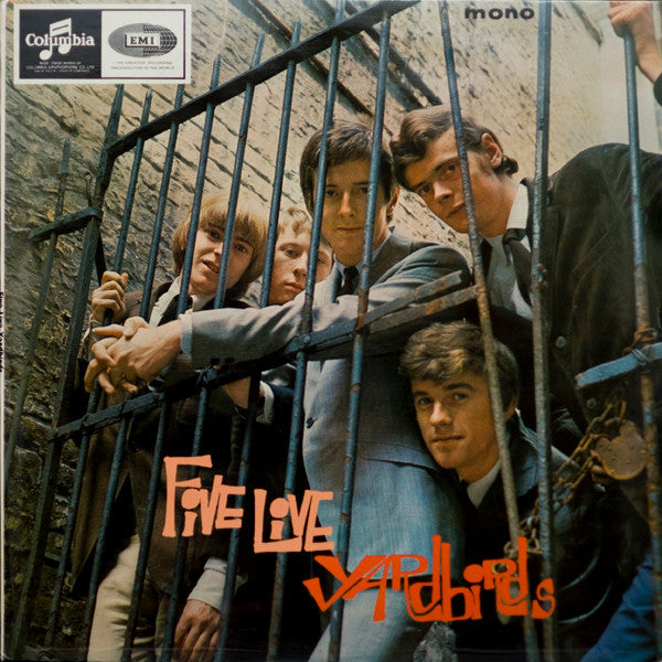 The Yardbirds : Five Live Yardbirds (LP, Album, Mono)