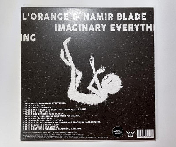 L'Orange, Namir Blade : Imaginary Everything (LP, Rai)