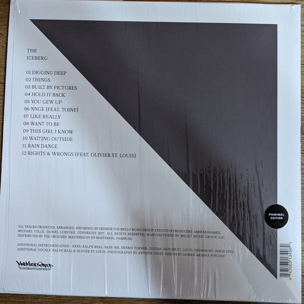 Oddisee : The Iceberg (LP, RE, Pin)