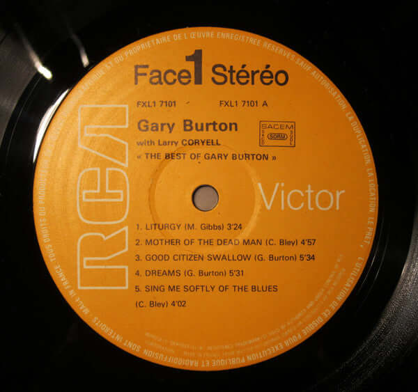 Gary Burton / Larry Coryell : Gary Burton / Larry Coryell (LP, Comp, RE, Gat)