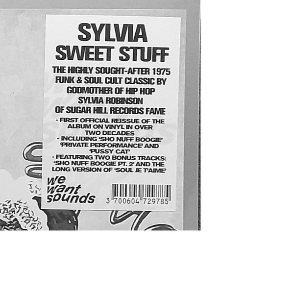 Sylvia* : Sweet Stuff (LP, Album, RE, RM)