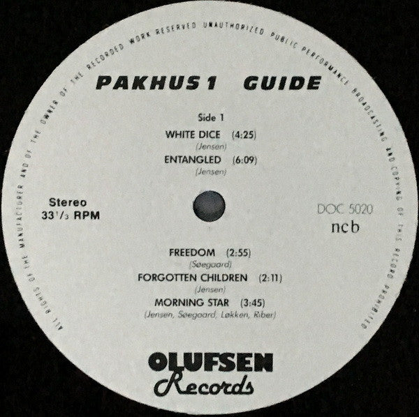 Pakhus 1 : Guide (LP)