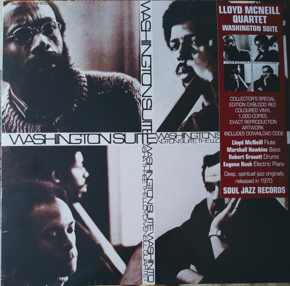 The Lloyd McNeill Quartet : Washington Suite (LP, Album, Ltd, RE, RP, S/Edition, Oxb)