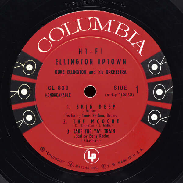 Duke Ellington And His Orchestra : Hi-Fi Ellington Uptown (LP, Album, Mono, RE, Hol)