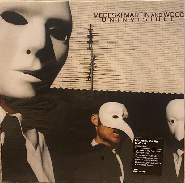 Medeski Martin & Wood : Uninvisible (2xLP, Album, Club, Ltd, Num, RE, Mar)