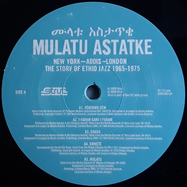 Mulatu Astatke ~ New York - Addis - London - The Story Of Ethio Jazz 1965-1975 (Vinyl) - Djungel & Jazz