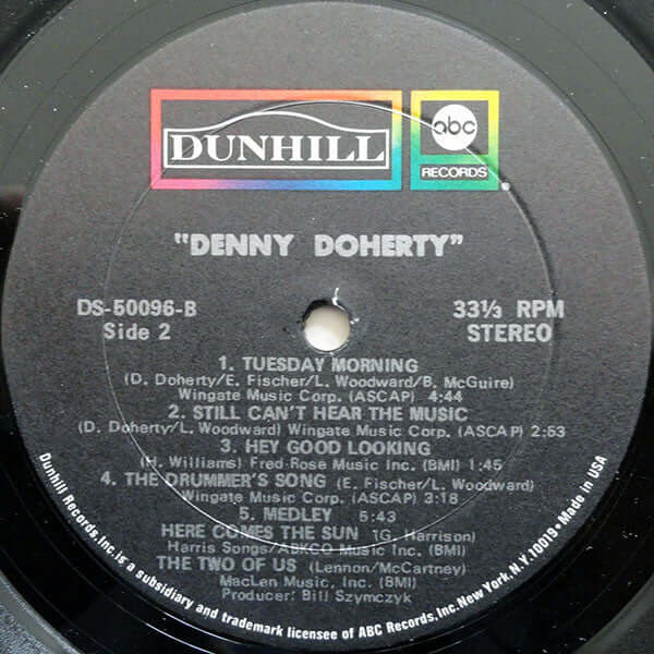 Denny Doherty : Watcha Gonna Do (LP, Album, Gat)