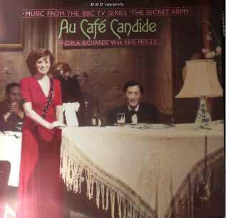 Angela Richards With Ken Moule : Au Cafe Candide (LP)