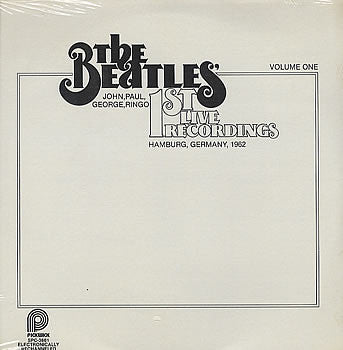 The Beatles : 1st Live Recordings (Volume One) (LP, Album, Kee)