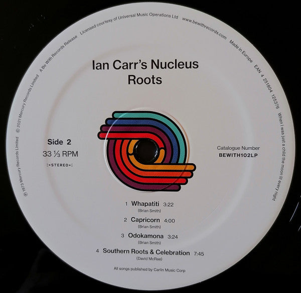 Ian Carr's Nucleus* : Roots (LP, Album, RE)