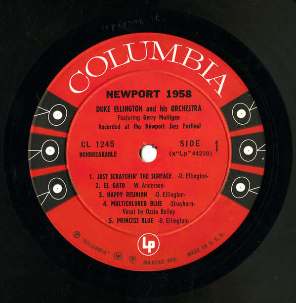 Duke Ellington And His Orchestra : Newport 1958 (LP, Album, Mono)