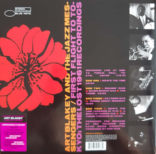Art Blakey And The Jazz Messengers* : First Flight To Tokyo: The Lost 1961 Recordings (2xLP, Album, Mono, Ltd, 180)