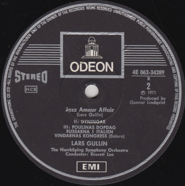 Lars Gullin : Jazz Amour Affair (LP)