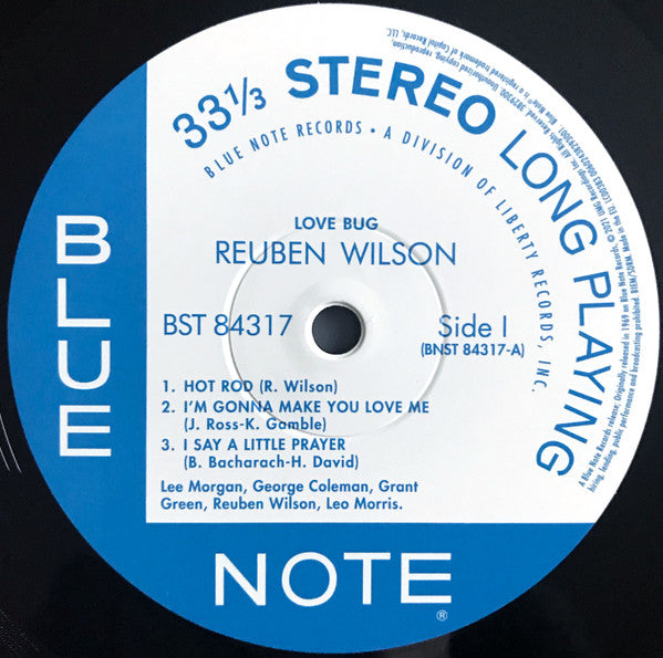 Reuben Wilson : Love Bug (LP, Album, RE, 180)