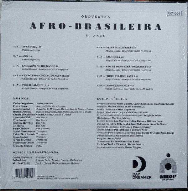 Orquestra Afro-Brasileira : 80 Anos (LP, Album)
