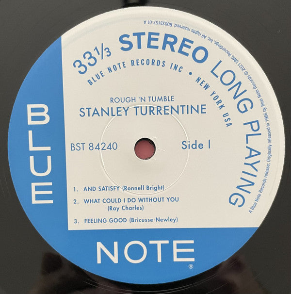Stanley Turrentine : Rough 'N Tumble (LP, Album, RE, 180)