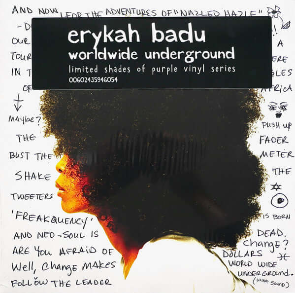 Erykah Badu : Worldwide Underground (LP, Album, Ltd, RE, Pur)