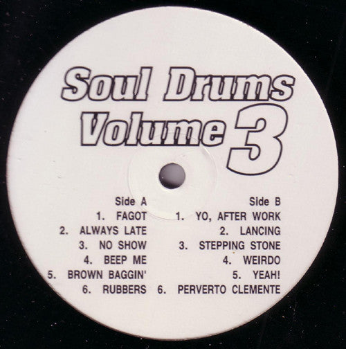 Unknown Artist : Soul Drums Volume 3 (LP, Unofficial)