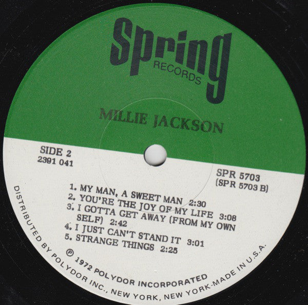 Millie Jackson : Millie Jackson (LP, Album, Scr)