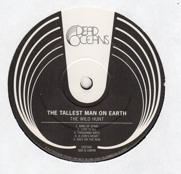 The Tallest Man On Earth : The Wild Hunt (LP, Album)