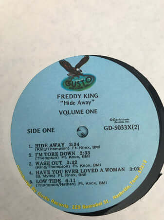 Freddie King : Hide Away (2xLP, Comp)