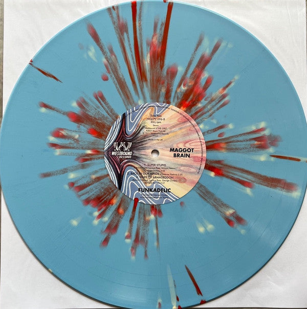 Funkadelic : Maggot Brain (LP, RM, Blu + 12", Cle)