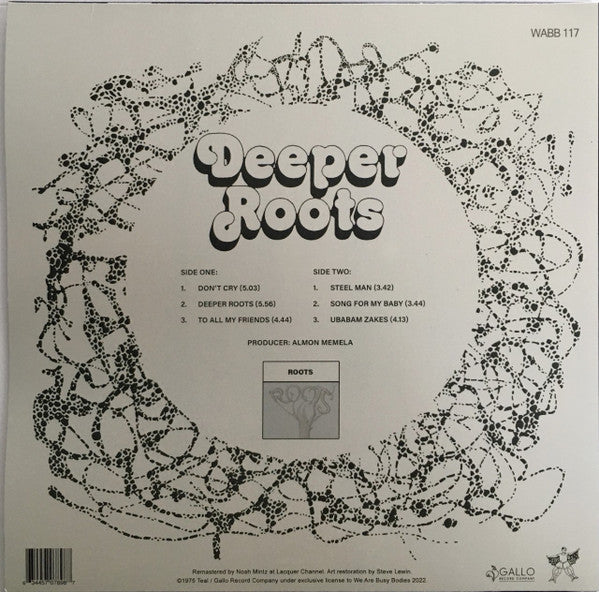 Roots* : Deeper Roots (LP, Album, MP, RE, RM)