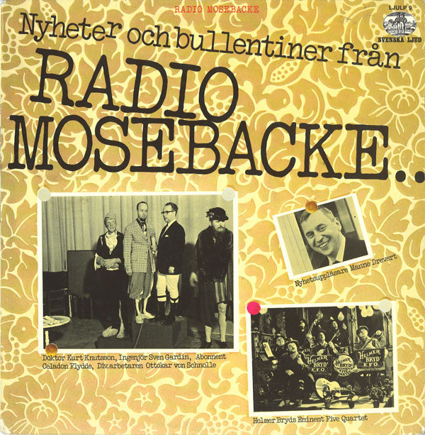 No Artist : Nyheter Och Bullentiner Från Radio Mosebacke (LP, Album)