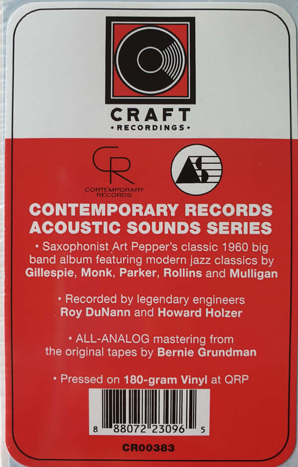 Art Pepper : Art Pepper + Eleven "Modern Jazz Classics" (LP, Album, RE, 180)