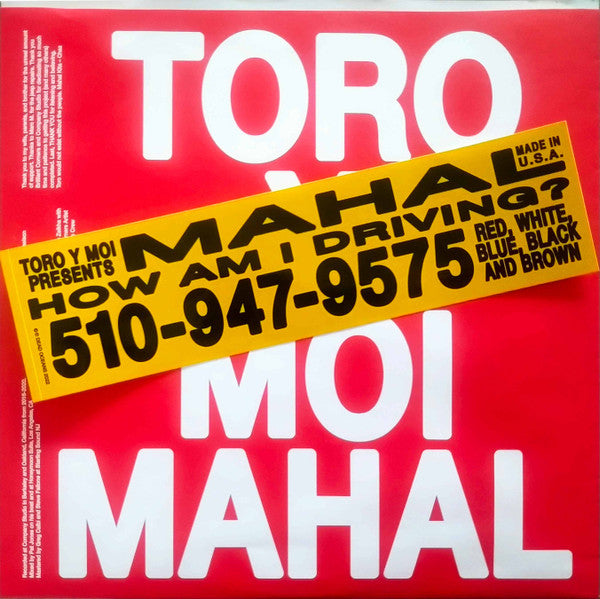 Toro Y Moi : Mahal (LP, Album)