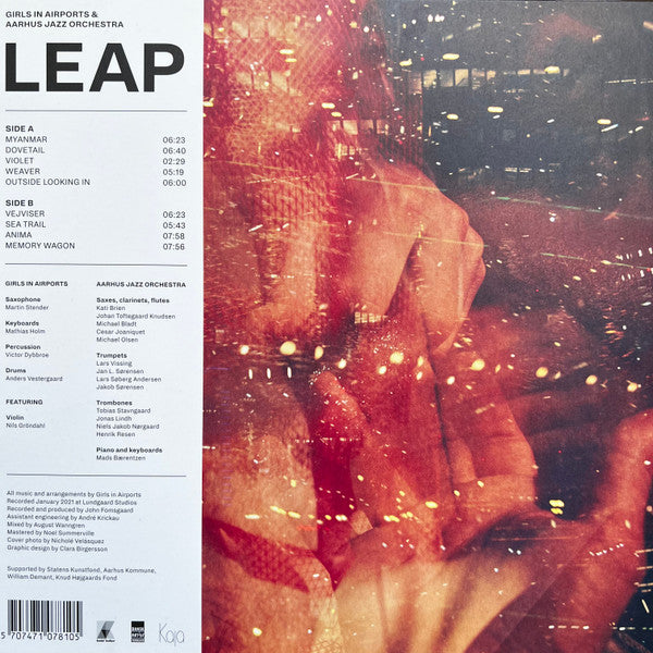 Girls In Airports & Aarhus Jazz Orchestra : Leap (LP, Album)