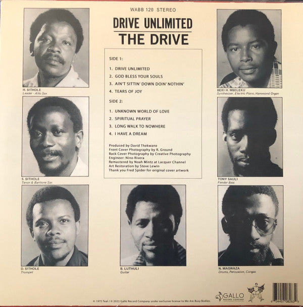 The Drive (2) : Drive Unlimited (LP, Album, RE, RM)