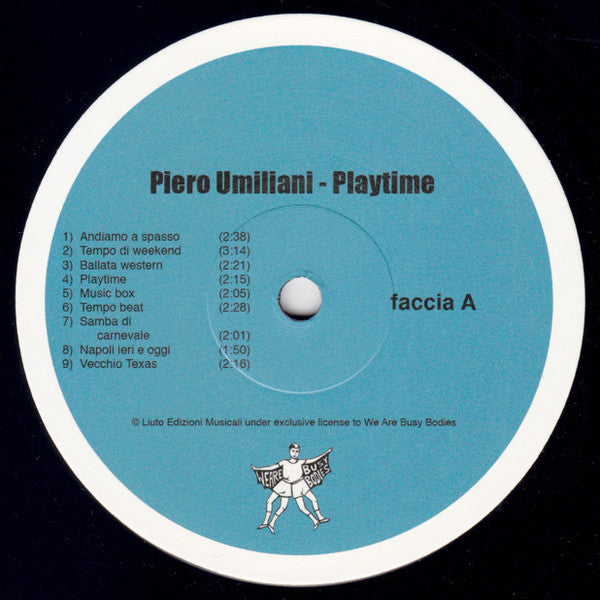 Piero Umiliani : Playtime (LP, RE, RM)