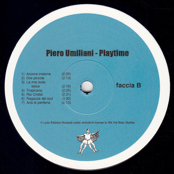 Piero Umiliani : Playtime (LP, RE, RM)