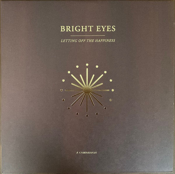 Bright Eyes : Letting Off The Happiness (A Companion) (12", EP, Ltd, Gol)